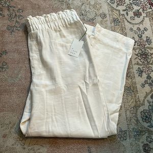 NWT A New Day White Flowy Pants